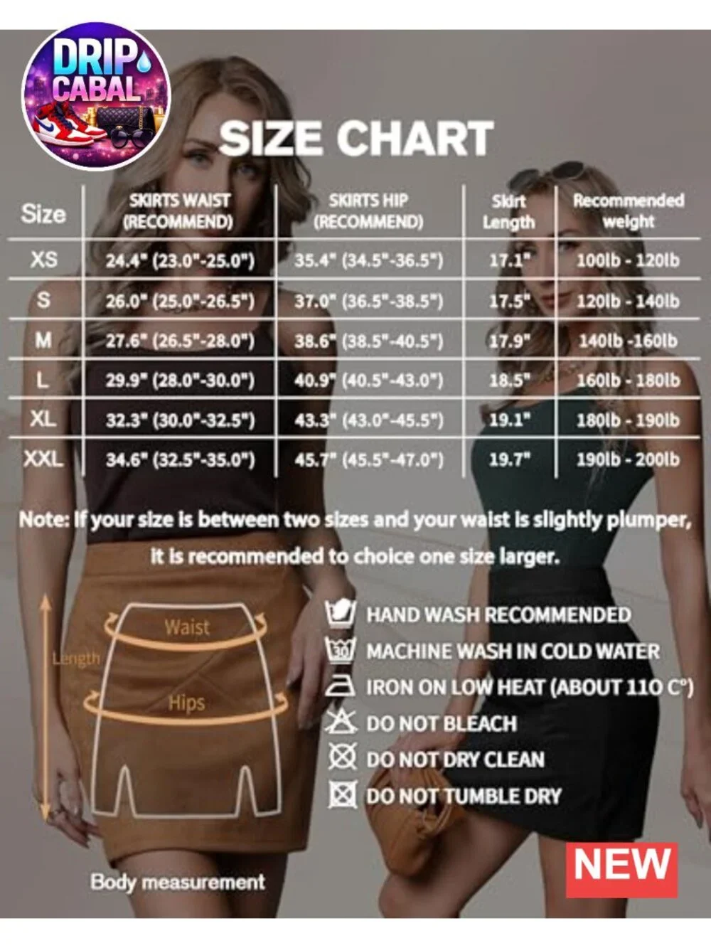 High Waist Faux Suede Mini Skirt Women A-Line